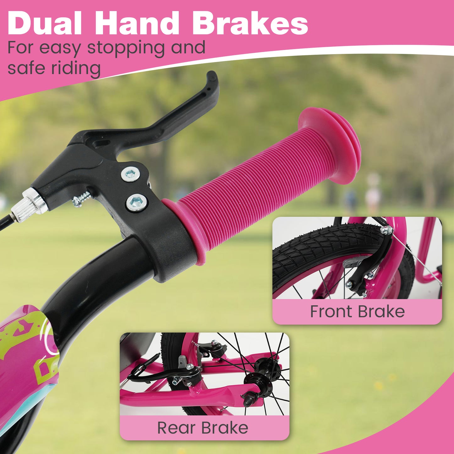 Youth Scooter, Adjustable Handlebar, 16/14-Inch Wheels, Pink Scooters at Gallery Canada