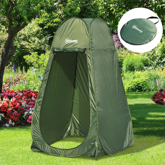 Green Popup Shower Tent, Portable Changing Room, Green Camping Tents Army Green at Gallery Canada