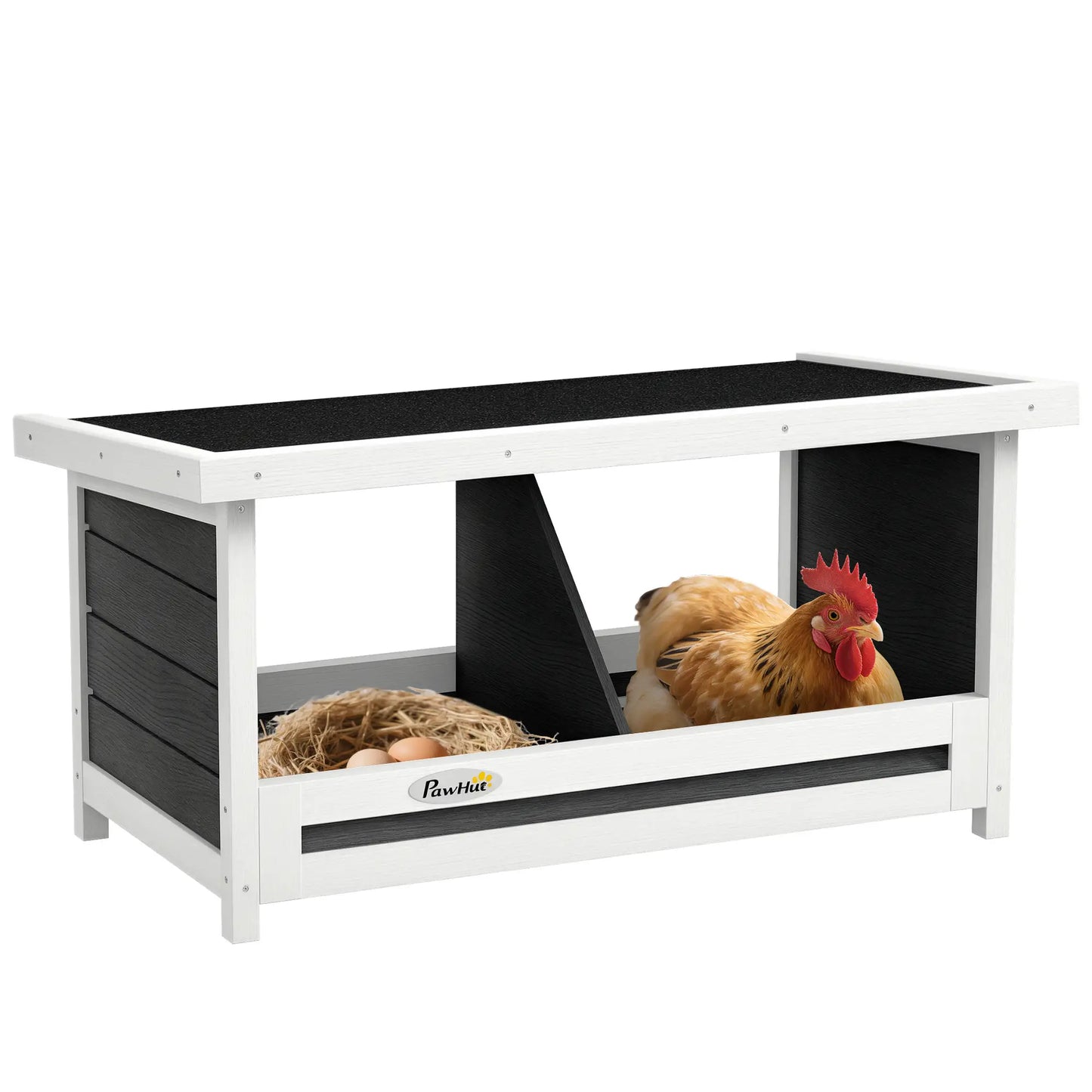 Chicken Nesting Boxes, Asphalt Roof, Indoor Outdoor, Up to 2 Hens Chicken Coops at Gallery Canada