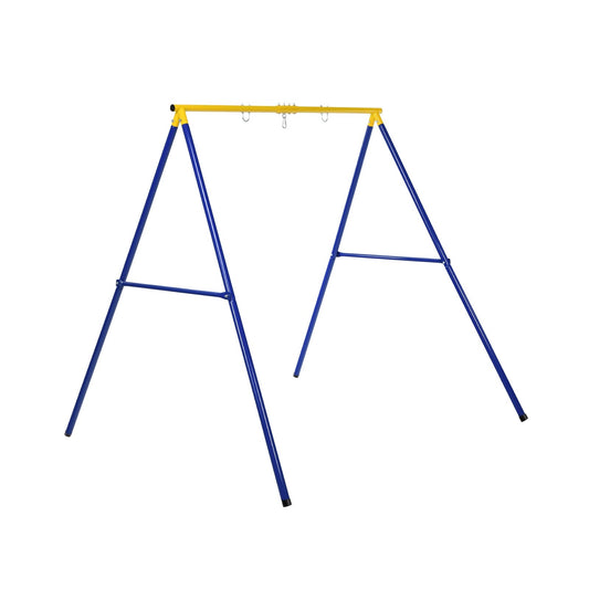 Extra Large Heavy Duty A-Frame Steel Swing Stand, Blue