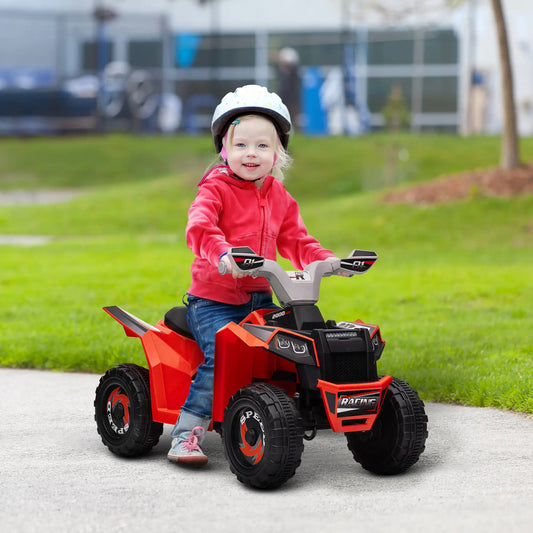 6V Kids Electric Car, 18-36 Months, Red Electric Toy Cars Red, Grey, Black at Gallery Canada