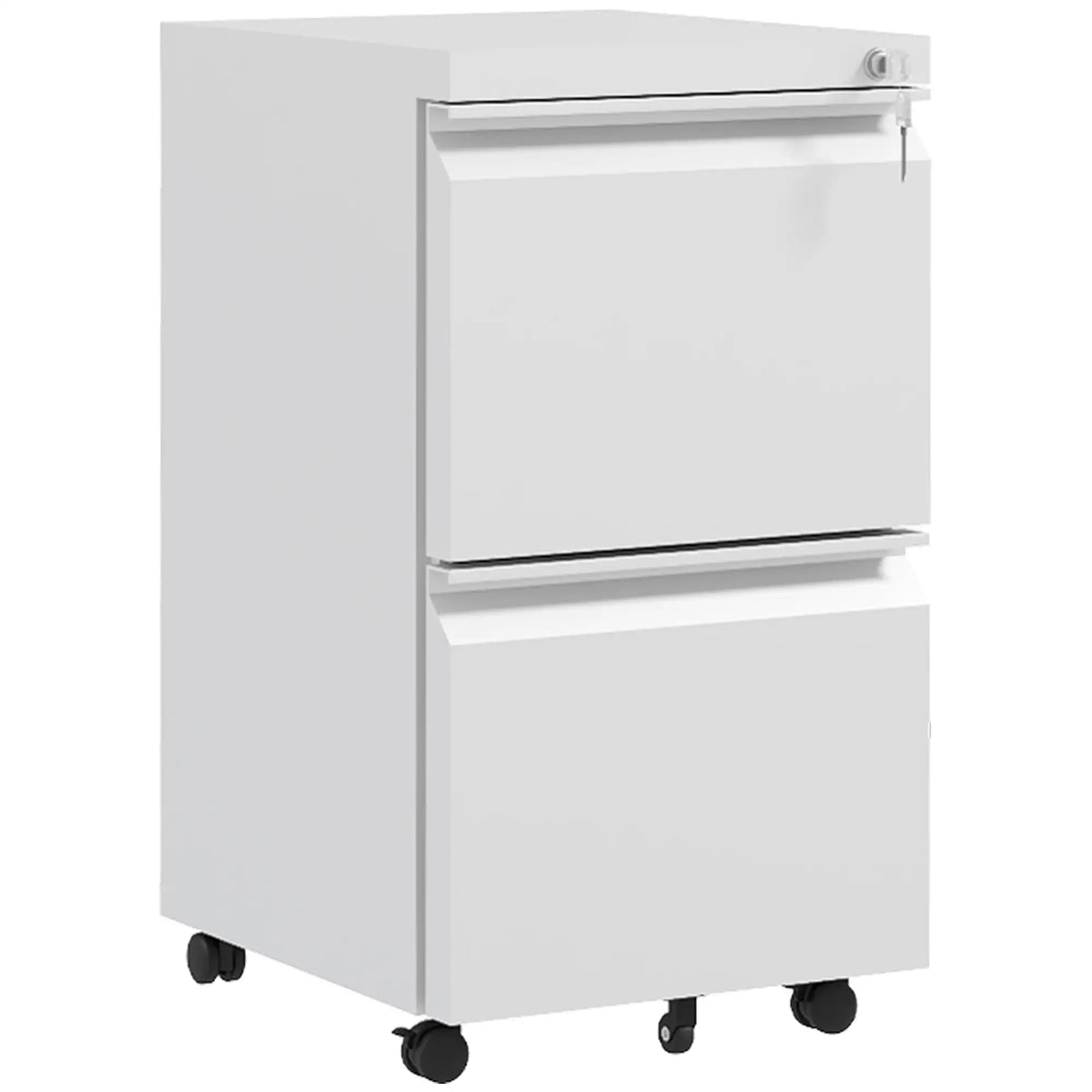 2-Drawer Steel File Cabinet, Adjustable Hanging Bar, Letter A4 Legal Size, White Office Cabinets & Cupboards at Gallery Canada