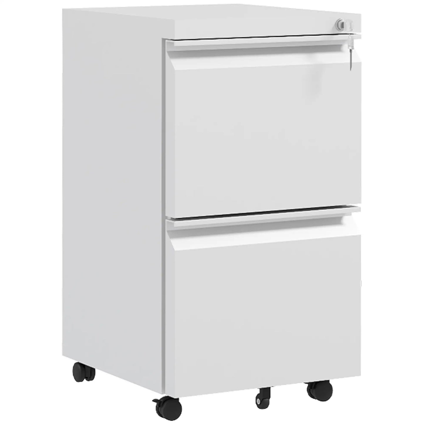 2-Drawer Steel File Cabinet, Adjustable Hanging Bar, Letter A4 Legal Size, White Office Cabinets & Cupboards at Gallery Canada