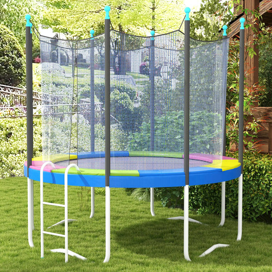 8FT Trampoline Spring Cover, Waterproof, Tear-Resistant, Multi-Colored Trampolines Multi-Colored at Gallery Canada