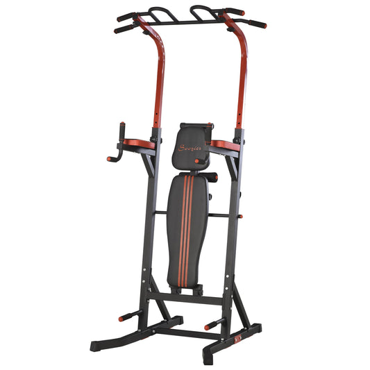 Power Tower Pull Up Bar Station for Home Gym Training Workout Equipment With Sit Up Bench at Gallery Canada