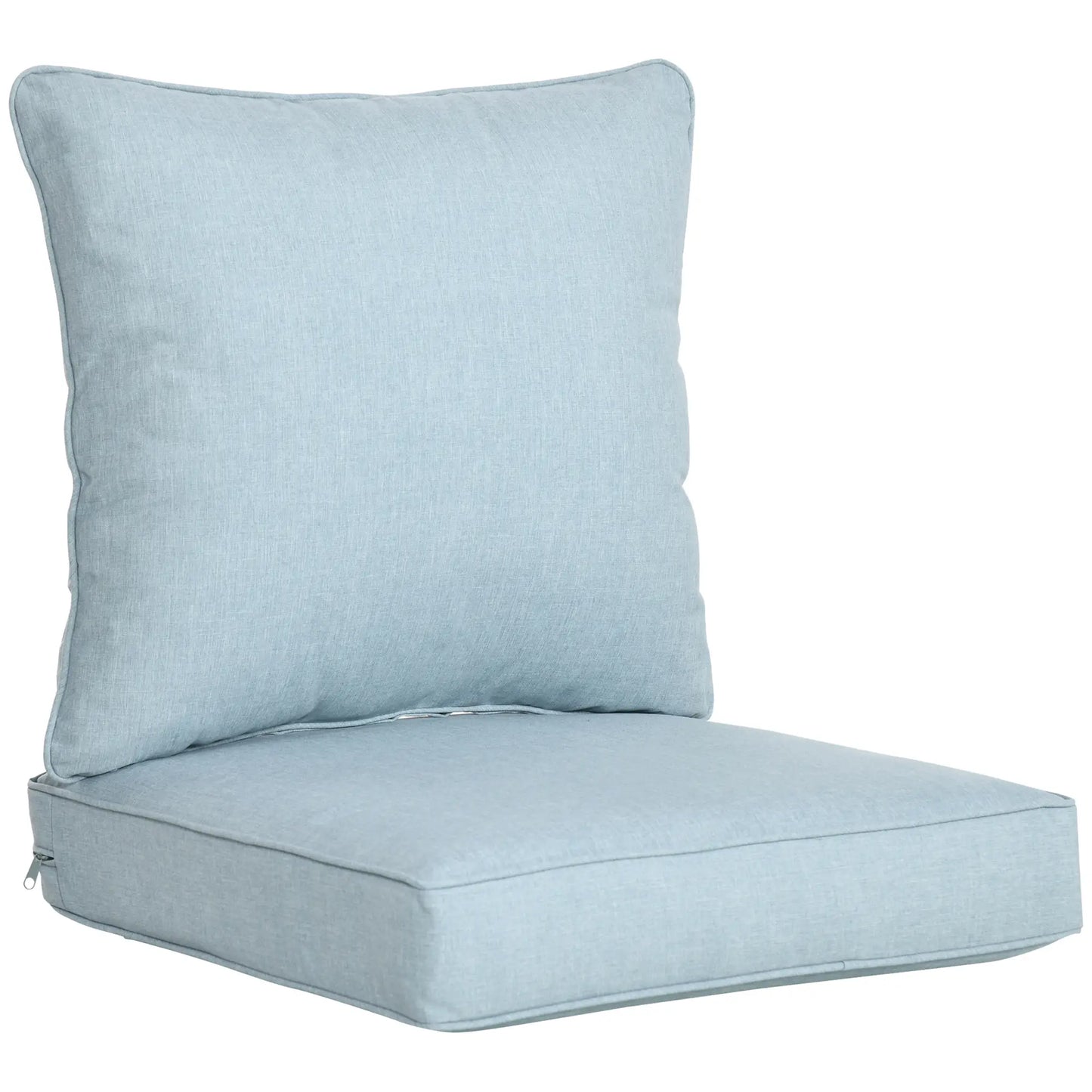 Patio Chair Cushions, Thick Deep Seat, Light Blue Patio Chair Cushions at Gallery Canada