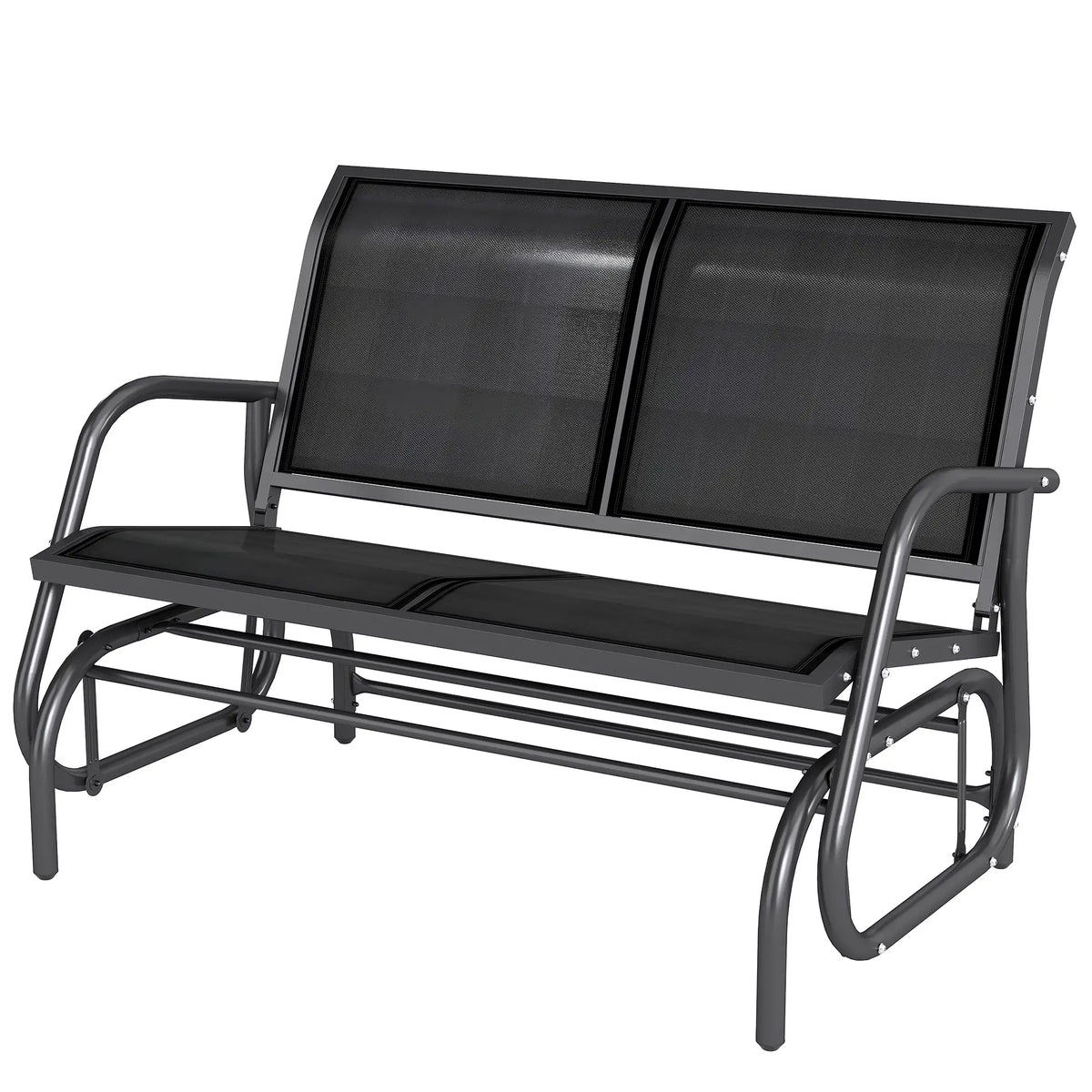 Outdoor Patio Glider Bench, Heavy-Duty Steel Frame Outdoor Gliders at Gallery Canada