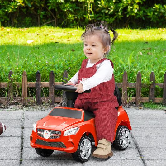 Kids Ride On Push Car, Foot-to-Floor Sliding Toy, Red Push Cars for Toddlers Red at Gallery Canada