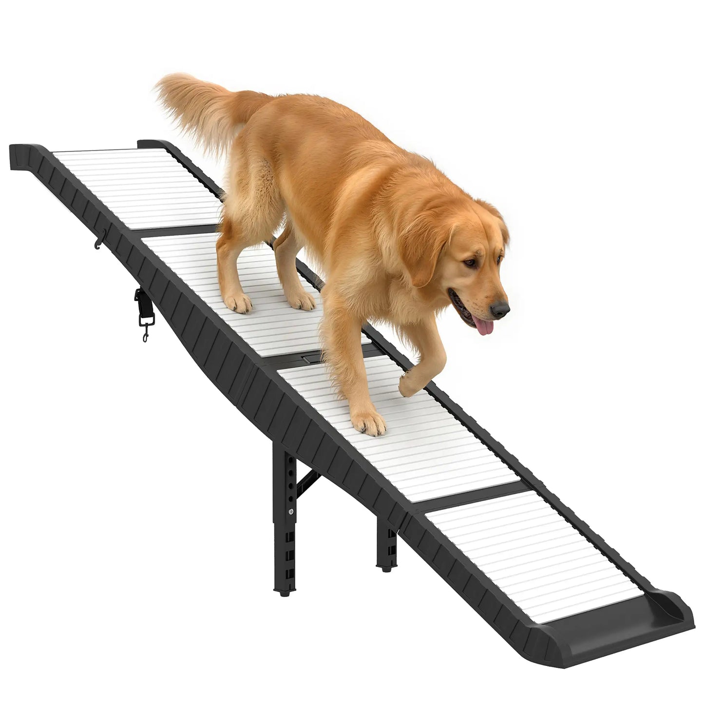 Foldable Dog Car Ramp, 69" x 15.7", Non-Slip TPR Surface, For Dogs Up To 220LBS Dog Stairs at Gallery Canada