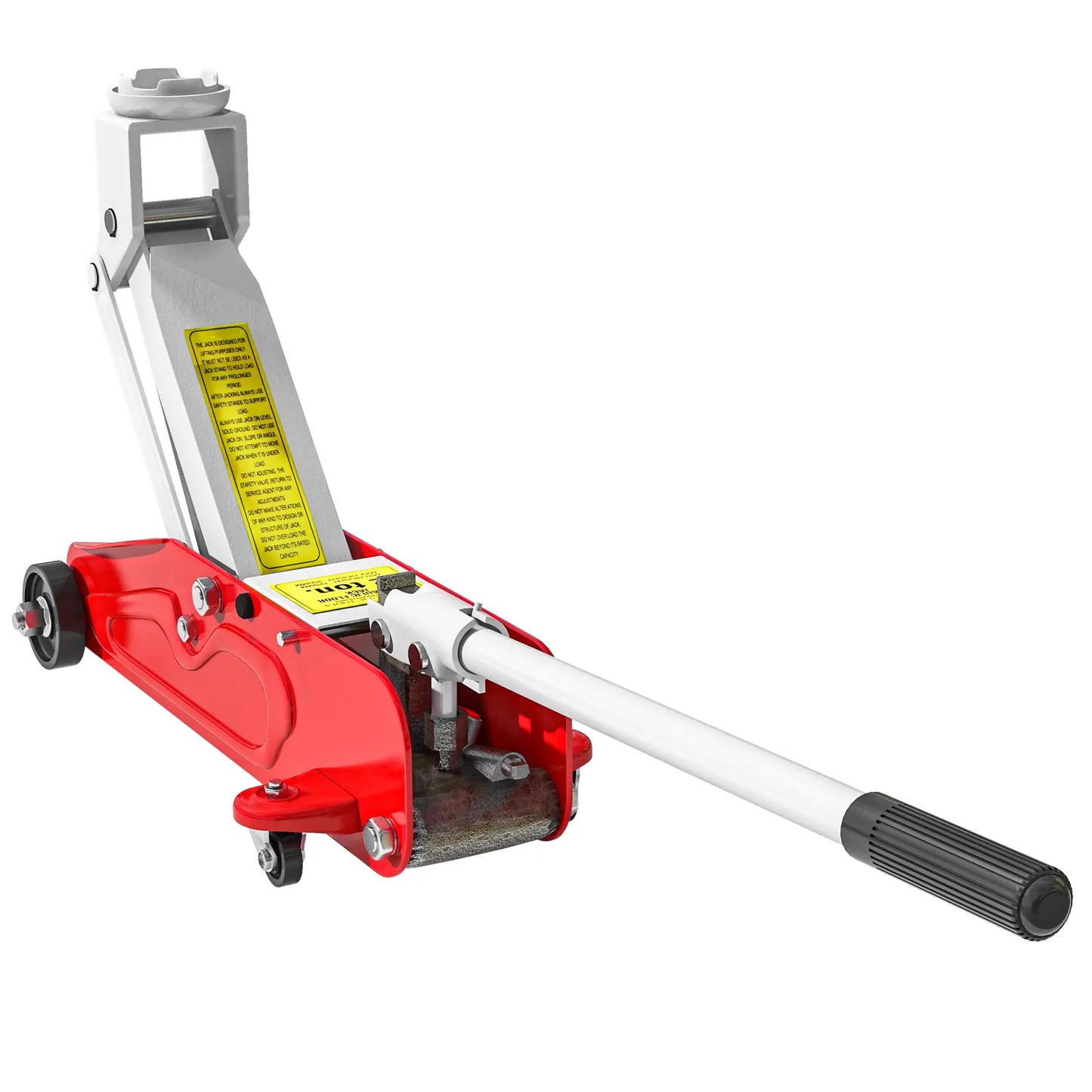 Hydraulic Racing Floor Jack, 4.7"-11.8" Lifting Range, 2 Ton Capacity, Red Automotive at Gallery Canada