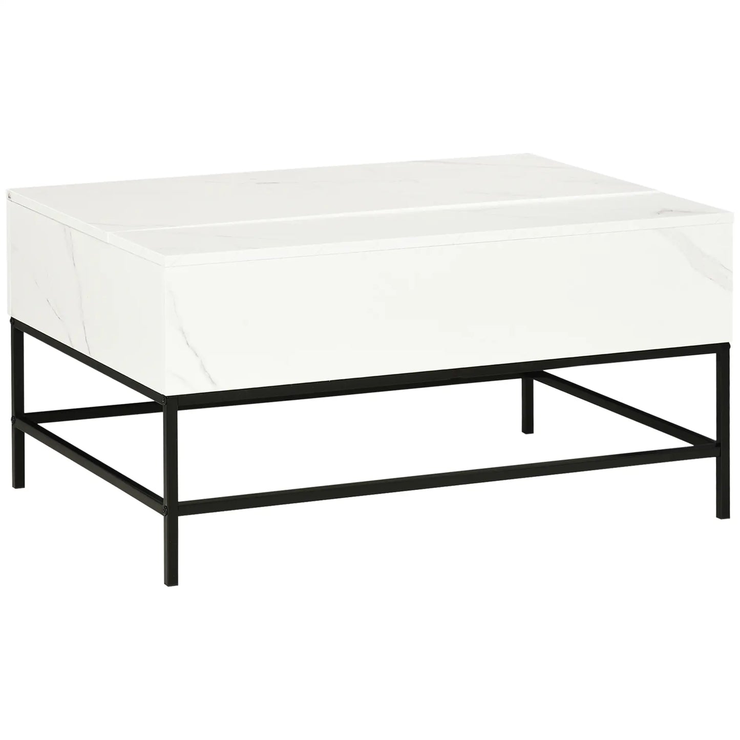 Lift Top Coffee Table, Hidden Storage, Living Room, White Coffee Tables at Gallery Canada