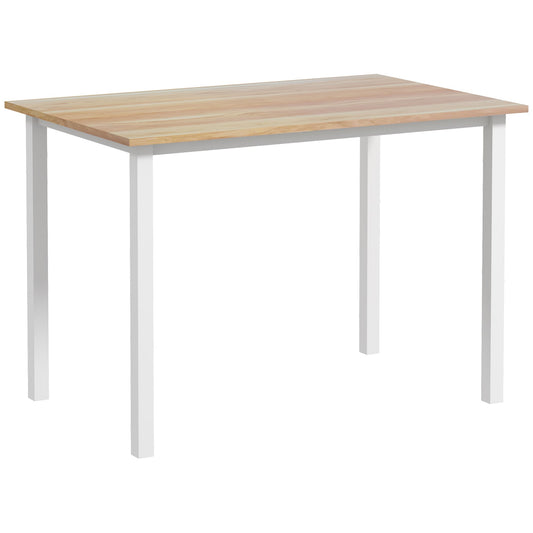 Extending Kitchen Table For Six, Drop Leaf Tables for Small Spaces, Folding Dining Table, Natural - Gallery Canada