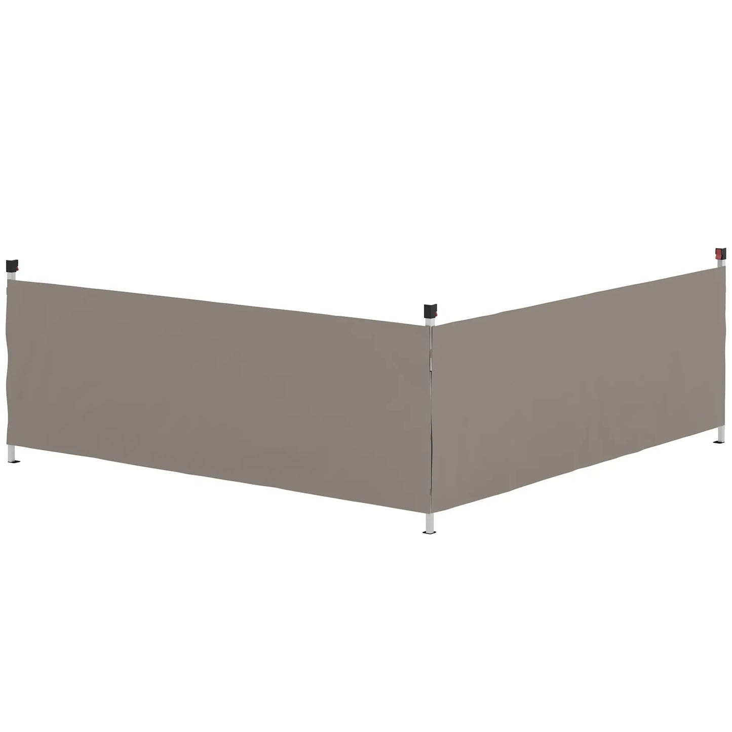 Canopy Sidewalls, 10' x 10' or 10' x 20', 2 PCS, Grey Gazebo Sidewalls at Gallery Canada