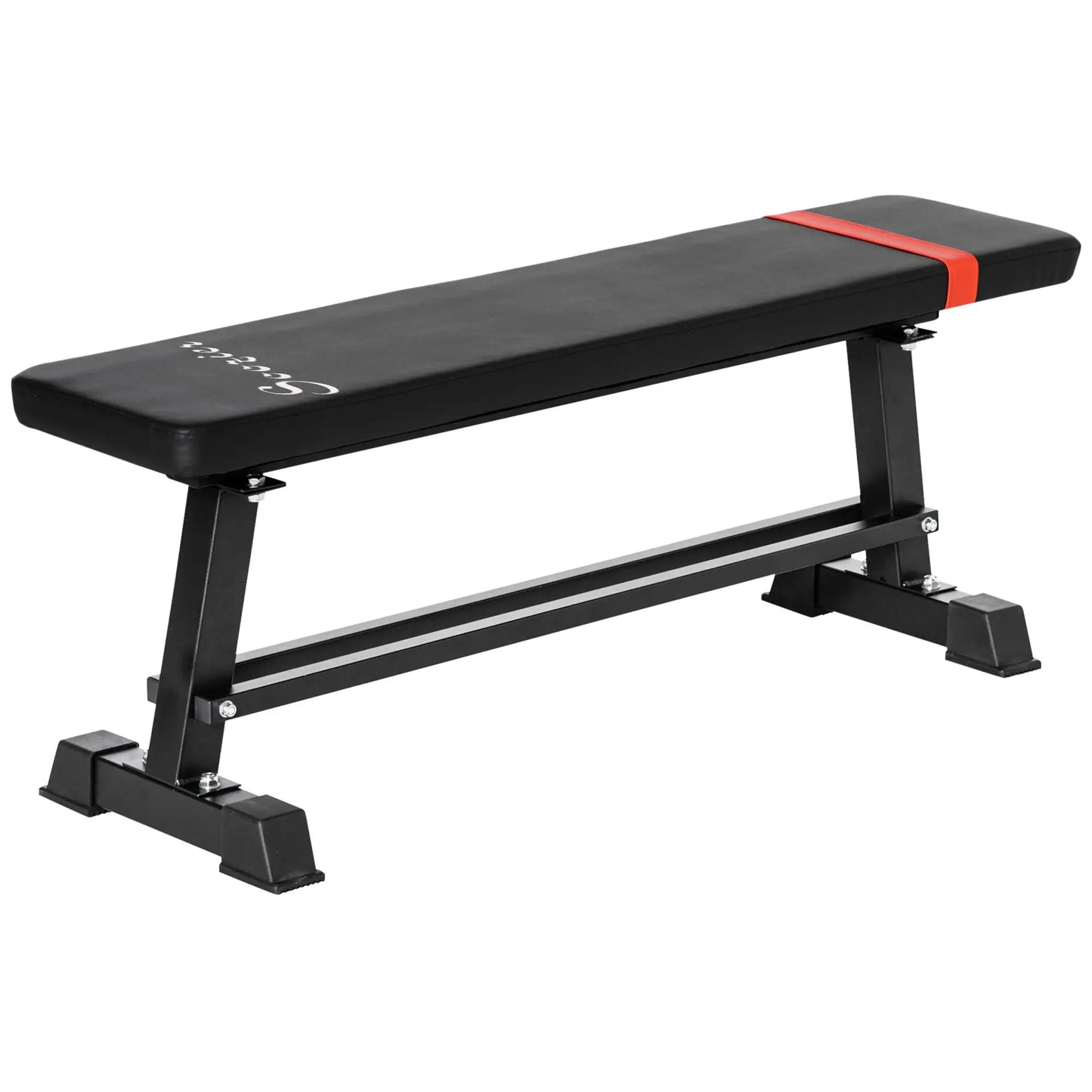 Flat Weight Bench, Dumbbell Rack, Padded Seat, Anti-Slip Foot Pads Weight Benches at Gallery Canada