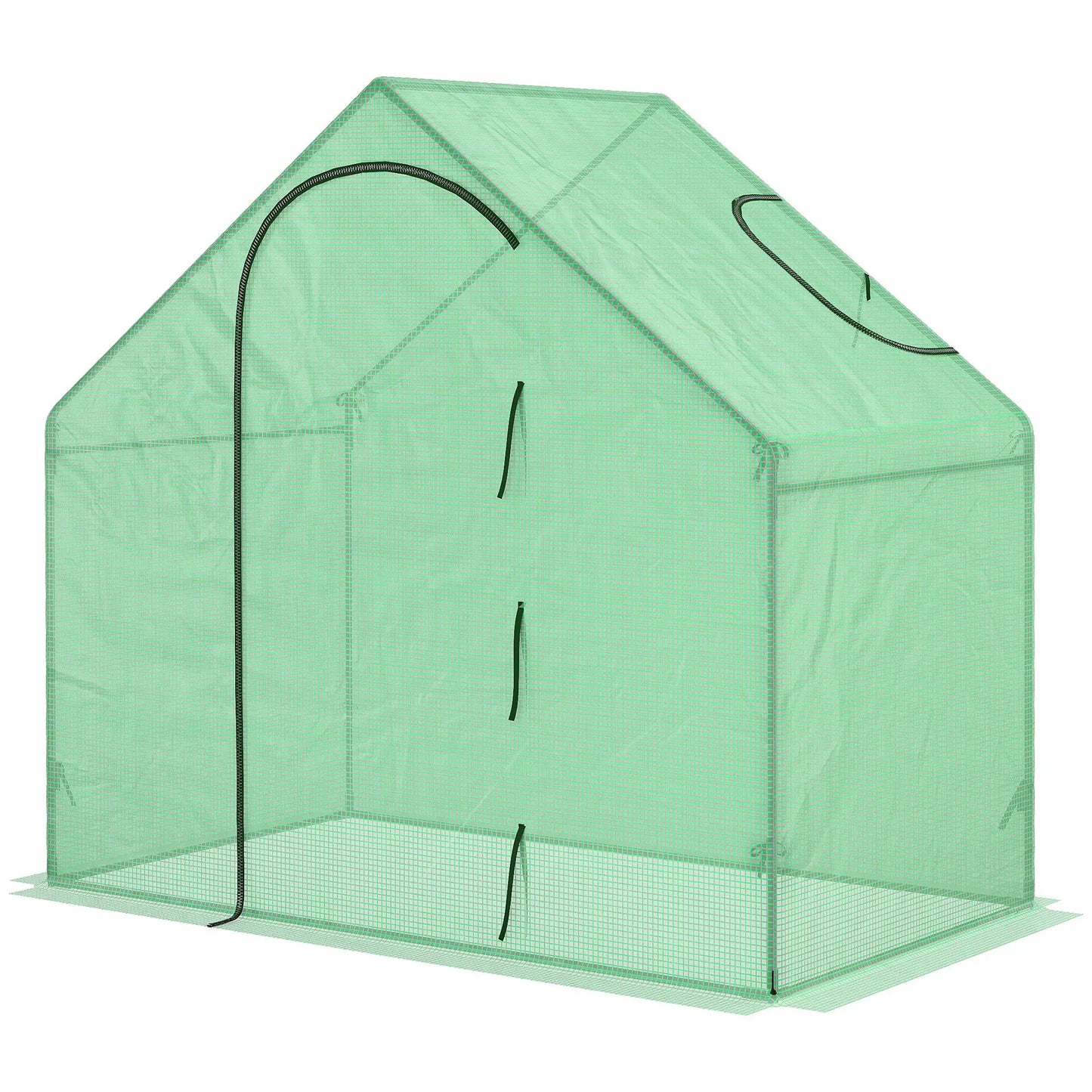 6 x 3.3 x 5.5ft Walk-in Greenhouse, Portable Mini for Plants, Steel Frame, PE Cover Walk In Greenhouses at Gallery Canada