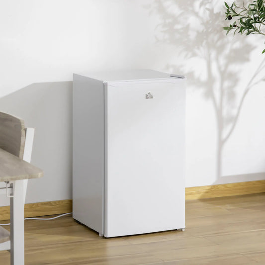 Compact Refrigerator, Mini Fridge with Freezer, Adjustable Shelf, White Small Kitchen Appliances White at Gallery Canada