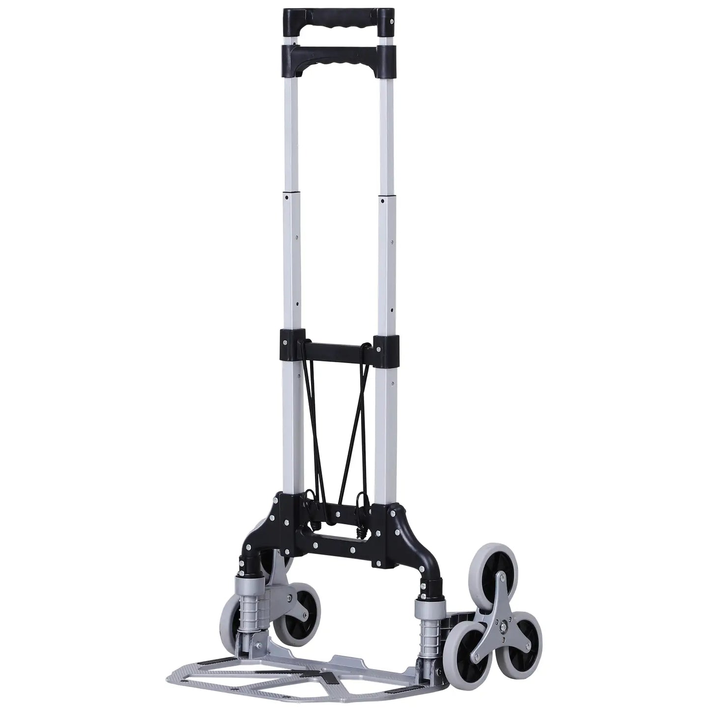 6-Wheels Stair Climber Hand Truck, Heavy Duty Folding Cart, 154lbs Capacity Folding Hand Trucks at Gallery Canada
