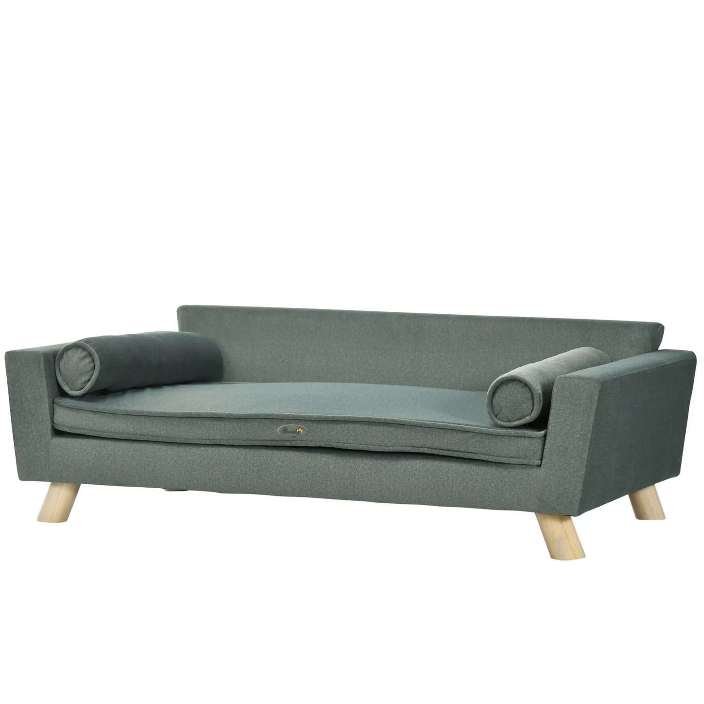 Dog Sofa Bed, Removable Pillows, Washable Cushion, Water-resistant, Medium Large, Grey Dog Sofas at Gallery Canada