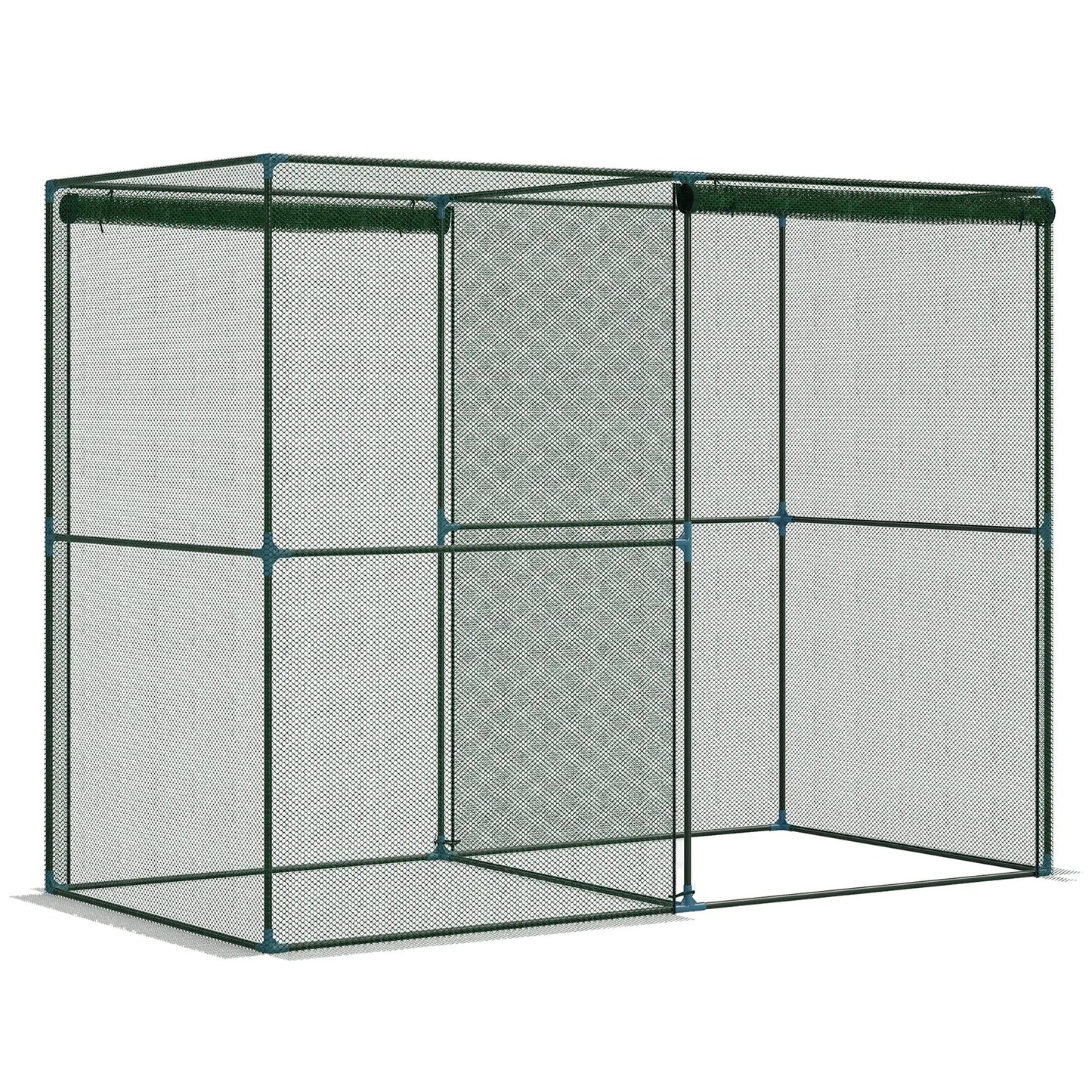 8' x 4' Crop Cage, Plant Protection Tent, Zippered Doors, Vegetable Garden Greenhouses at Gallery Canada