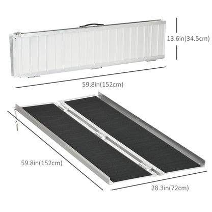 Foldable Portable Wheelchair Ramp Easy Access Carrier Ramp (5ft) at Gallery Canada