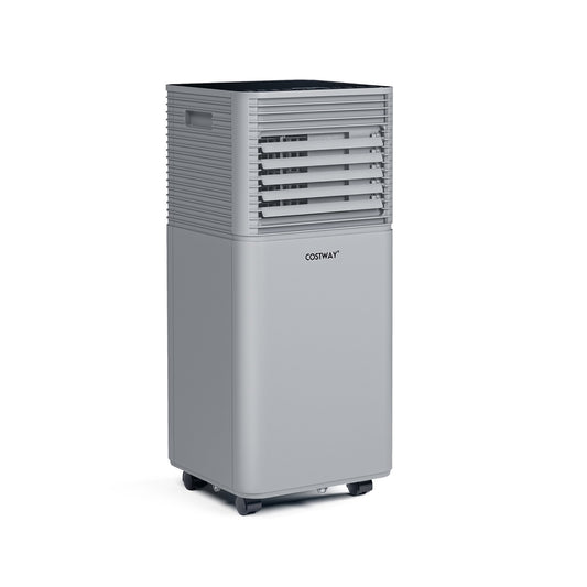 8000 BTU 3-in-1 Air Cooler with Dehumidifier and Fan Mode, Gray