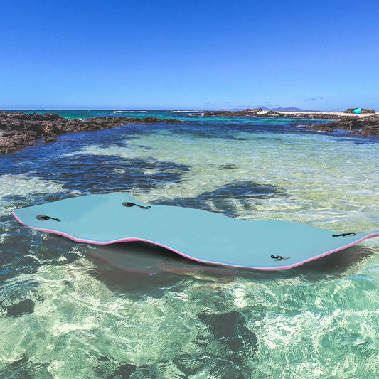 7.5x4ft Floating Mat, Lily Pad Water Carpet, Pool Beach Lake Floating Water Mats Blue, White and Red at Gallery Canada