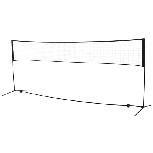 Portable and Foldable Badminton Tennis Net Set for Adult Kids with Carrying Bag Indoor Outdoor Beach Backyard - Gallery Canada