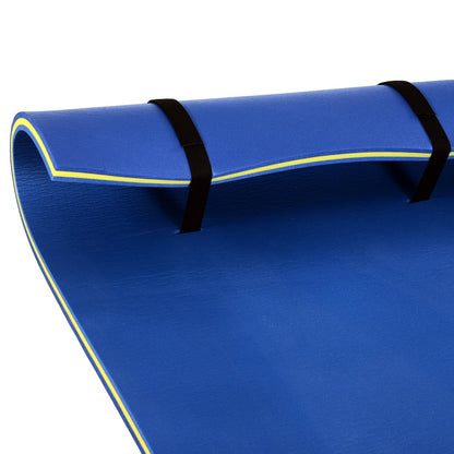 10' x 5' Roll-Up Pool Float Pad for Lakes, Oceans, &; Pools, Water Mat for Playing, Relaxing &; Recreation, Blue at Gallery Canada