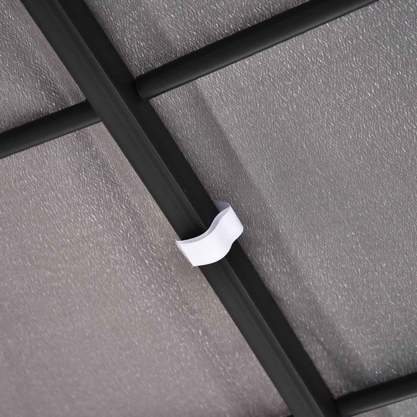 10'x10' Outdoor Portable Sun Shelter Door Porch Cover Steel Gazebo Canopy Grey at Gallery Canada