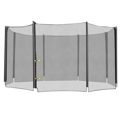 12' Round Trampoline Enclosure Trampolining Bounce Safety Net Fence Replacement