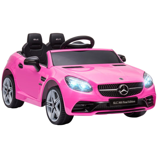 12V Ride On Car with Parent Remote Control Two Motors Music Lights Suspension Wheels for 3-6 Years Pink at Gallery Canada