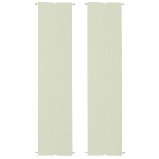 2 Pcs UV Protection Pergola Replacement Canopy, Pergola Shade Cover, Easy to Install, for 10' x 10' Pergola, Khaki - Gallery Canada
