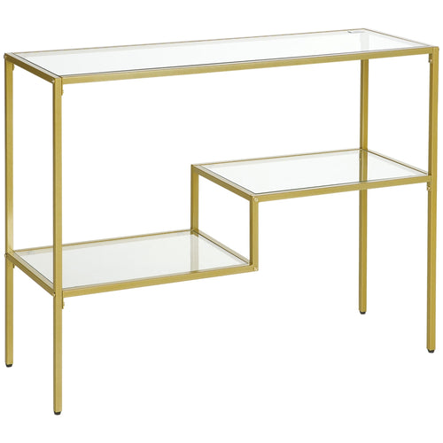 Gold Console Table, 39