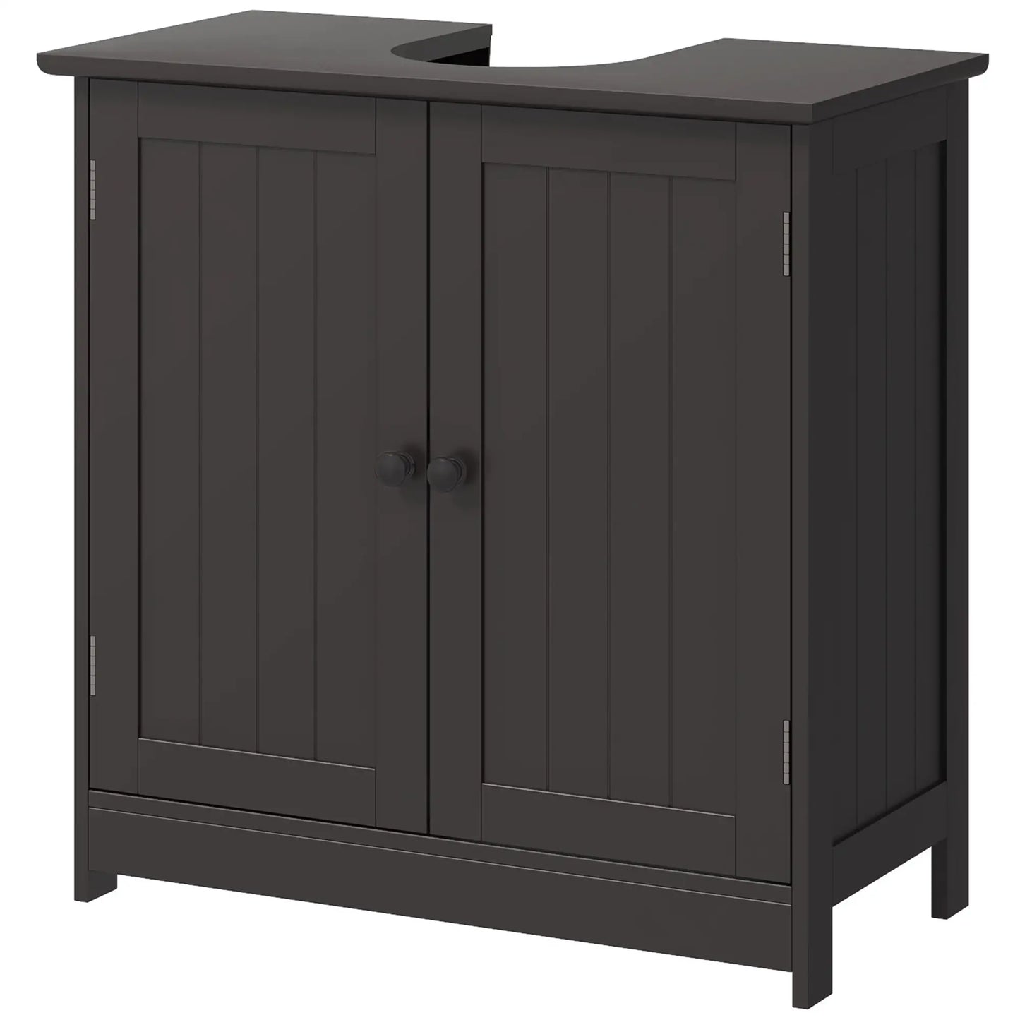 Under Sink Bathroom Cabinet, 2 Doors with Shelf, Coffee Bathroom Cabinets at Gallery Canada