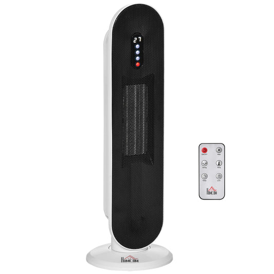 Ceramic Space Heater, Indoor Tower Heater with 24H Timer 1500W/1000W - Gallery Canada