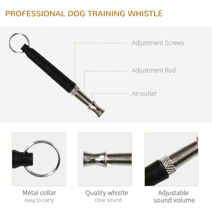 5PCs Portable Dog Agility Training Equipment, Pet Agility Training Set with Adjustable Height Jump Ring, Jumper, Weave Poles, Square Pause Box, Carrying Bag, Whistle at Gallery Canada