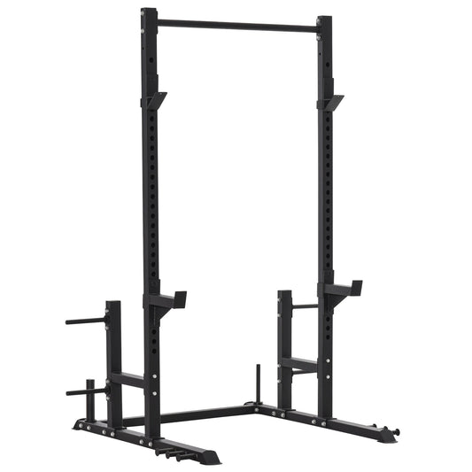 Heavy Duty Multi-Function Power Tower Exercise Workout Station Strength Training w/ Stand Rod for Home Gym - Gallery Canada