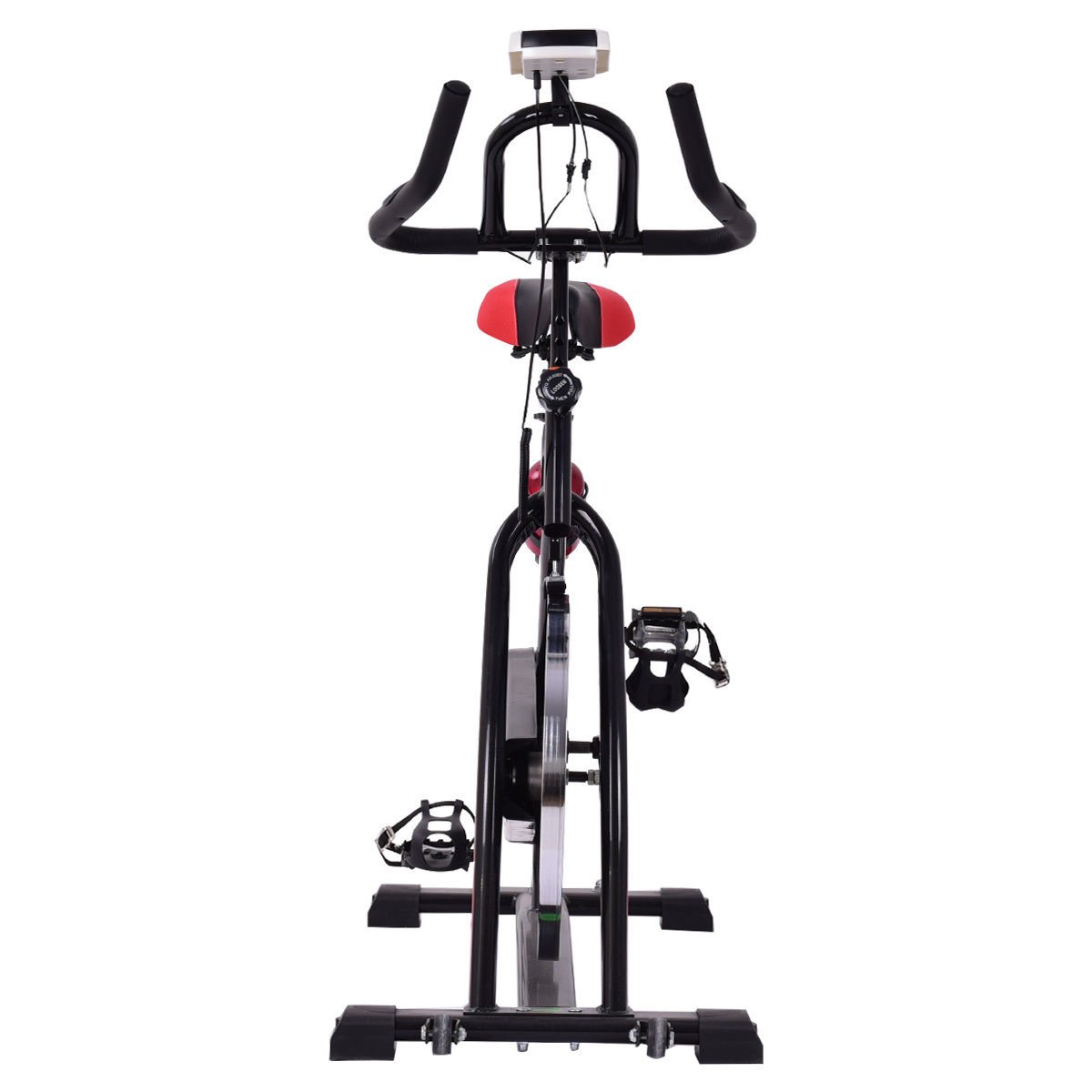 Household Adjustable Indoor Exercise Cycling Bike Trainer with Electronic Meter at Gallery Canada