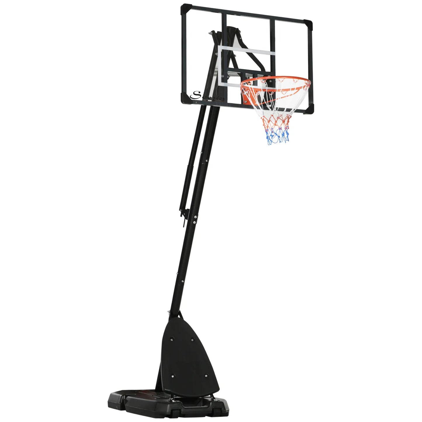 Portable Basketball Hoop and Stand, 115.4"-137.8" Height Adjustable Basketball at Gallery Canada