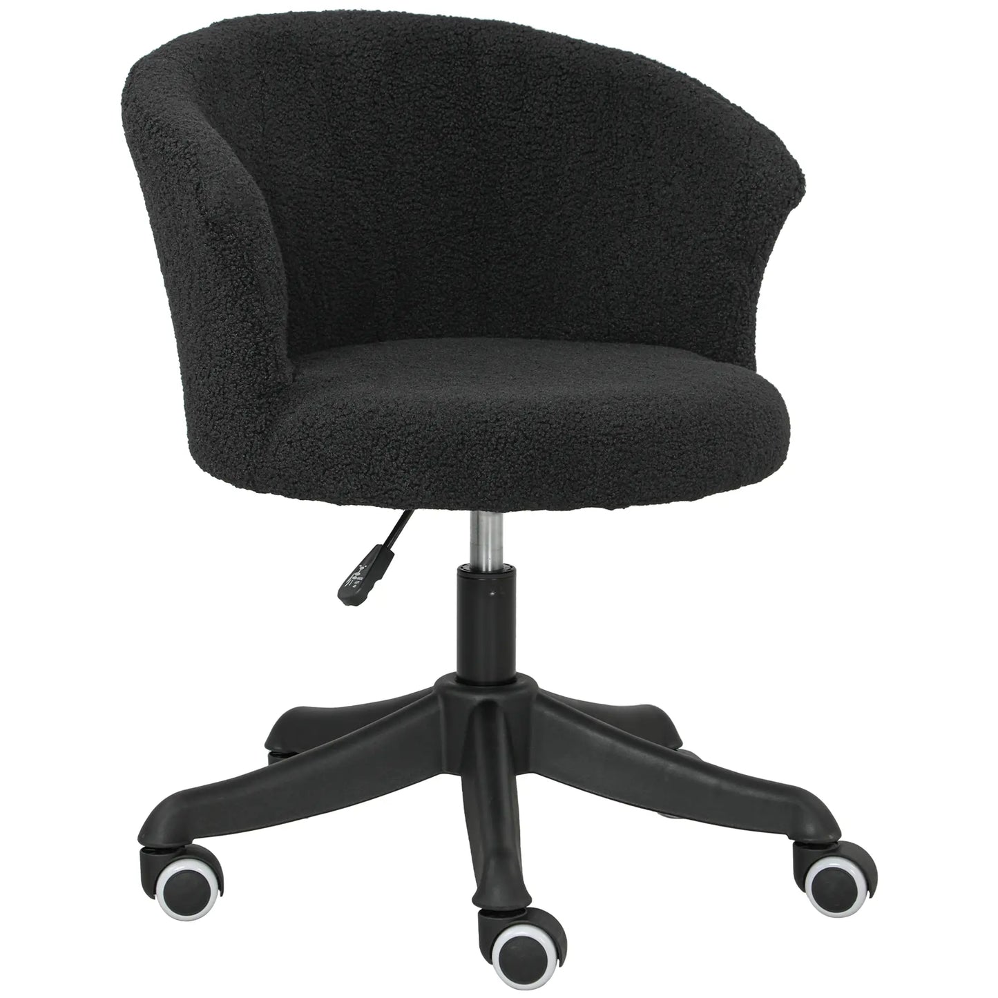 Armless Office Chair, Adjustable Height, Swivel Wheels, Mid Back, Black Task Chairs at Gallery Canada