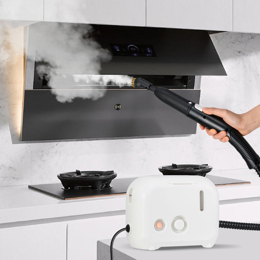 1500W Portable Steam Cleaner, 34 oz Water Tank, White Vacuums & Cleaners White at Gallery Canada