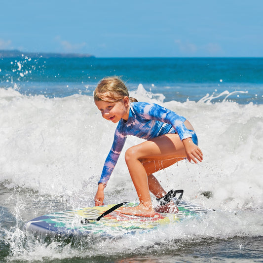 Lightweight Body Board, 33/37/41 Inches, EPS Core XPE Deck, Multicolor Surfing Multicolor at Gallery Canada