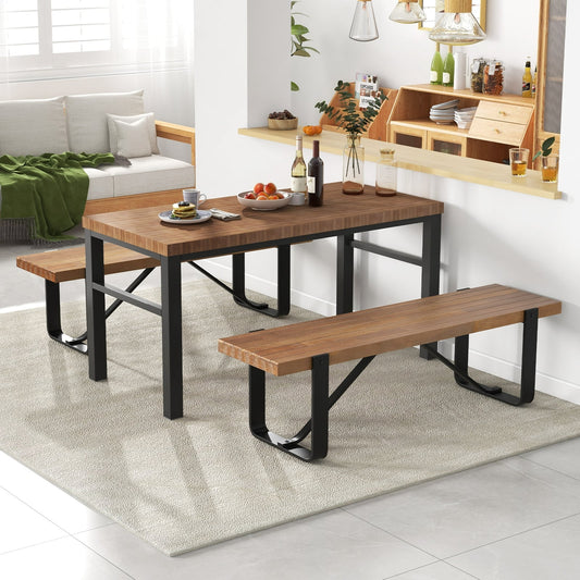 60 Inch Entryway Bench, Rustic Farmhouse Wooden Shoe Rack, Natural Shoe Racks & Storage Benches Natural at Gallery Canada