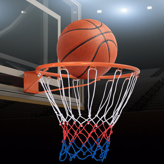 15 Inch Basketball Rim, All Weather Net, Orange Sport Equipments Orange at Gallery Canada
