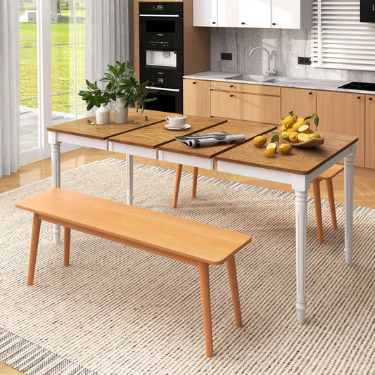 Extendable Dining Table, For 4-8 People, White Dining Tables White at Gallery Canada