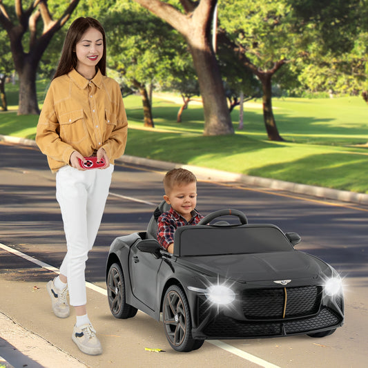 12V Kids Ride-On Bentley Bacalar Car, Black Powered Ride On Toys Black at Gallery Canada