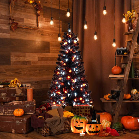 4.5 Feet Artificial Halloween Tree, 6 Lighting Modes, 5 Musics Halloween Options at Gallery Canada