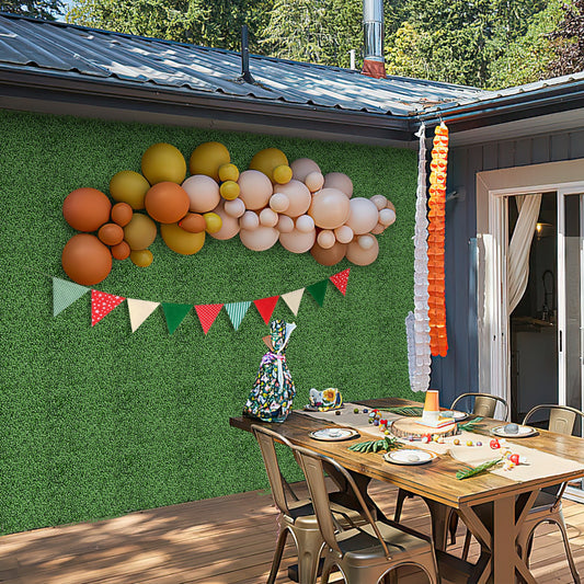 12 Pieces 20 x 20 Inch Artificial Boxwood Wall Panels with Insertable Branches, Green Decorative Fencing & Flooring Green at Gallery Canada