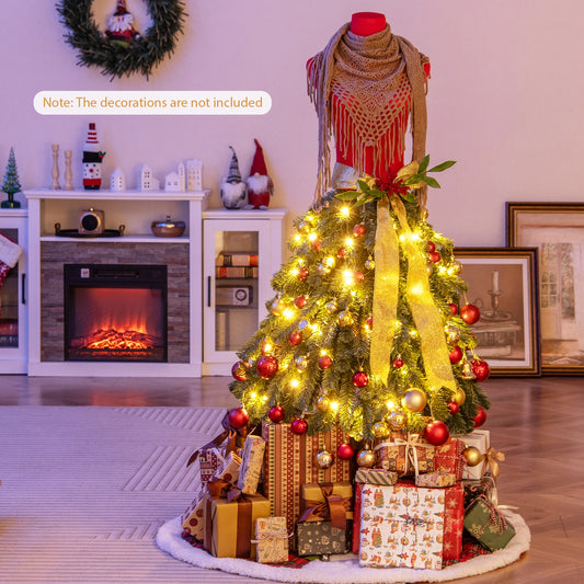5 FT Pre-Lit Artificial Christmas Tree, Green Christmas Tree Green at Gallery Canada