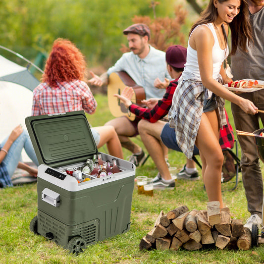 12 Volt Portable Car Refrigerator, 50L Adjustable Range